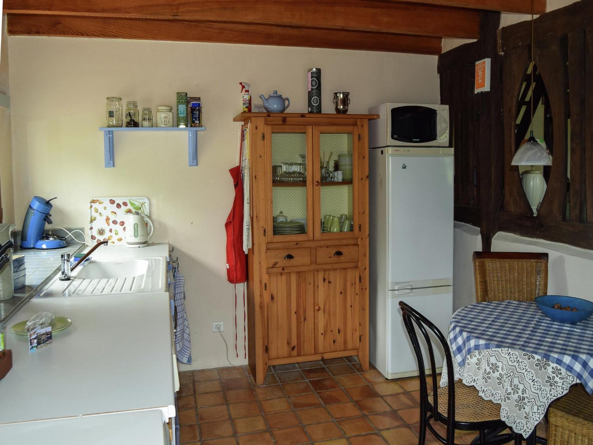 Snug Cottage In Saint Eutrope De Born With Pool المظهر الخارجي الصورة